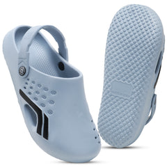 AquaCloud Sky Blue Clogs