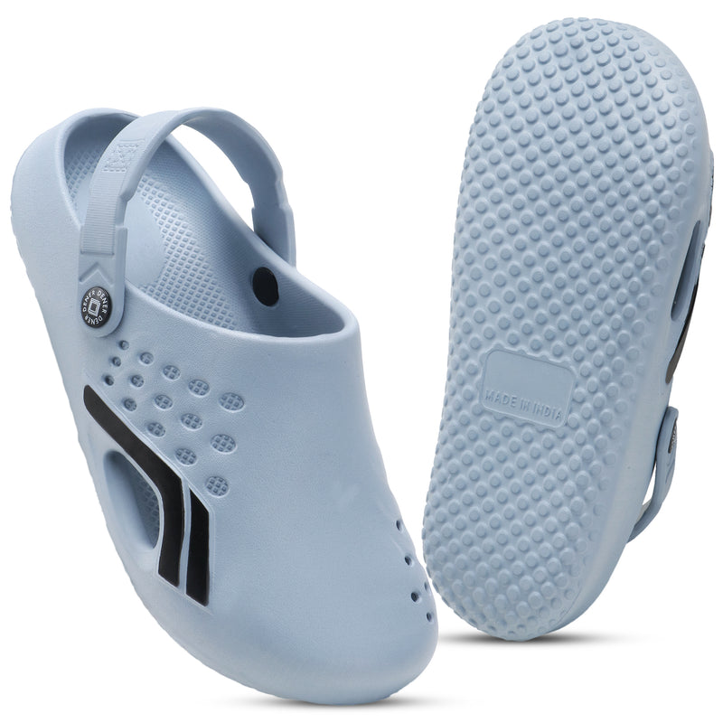AquaCloud Sky Blue Clogs