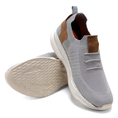 UrbanFlex Slip-On Sneakers (Grey)