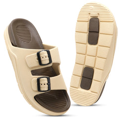 SandBuckle Beige Comfort Slides