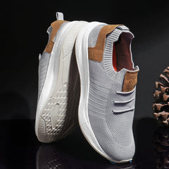 UrbanFlex Slip-On Sneakers (Grey)