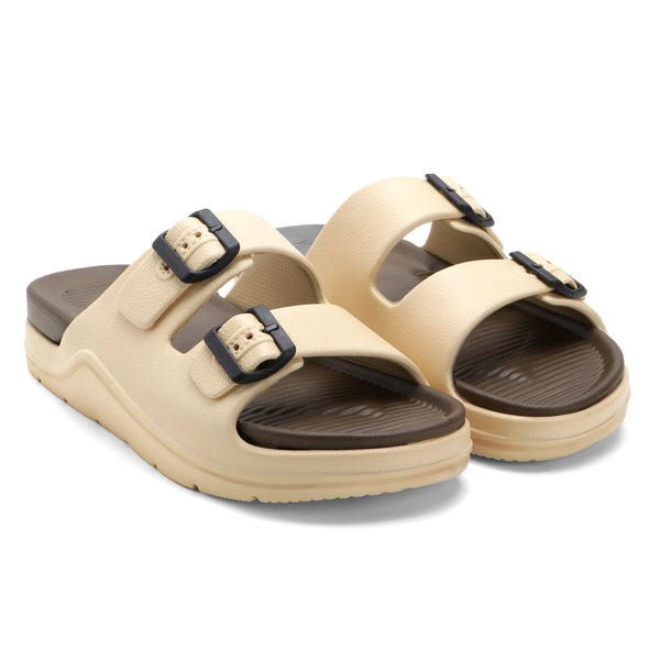 SandBuckle Beige Comfort Slides