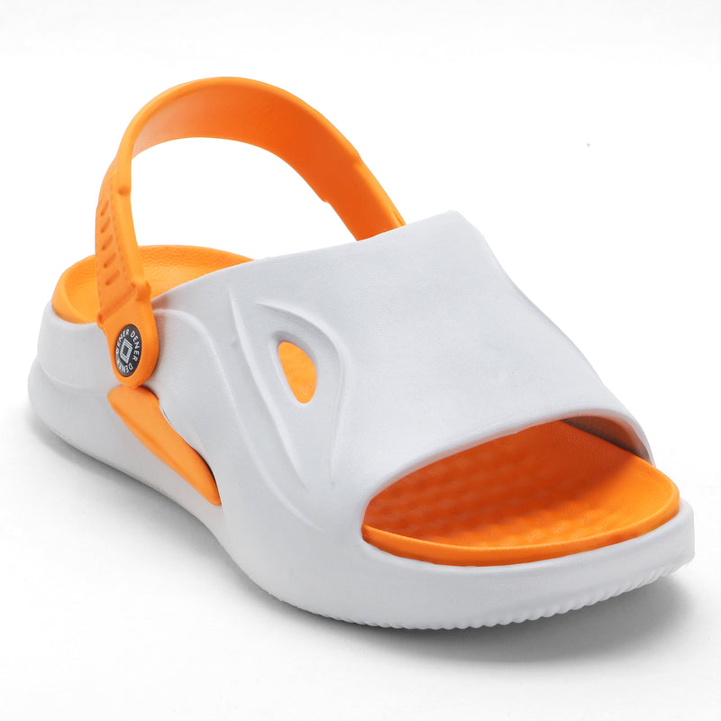 OrangePop White Comfort Clogs
