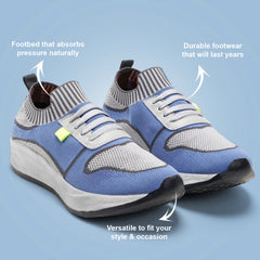 SwiftStride Sports Shoes (Sky Blue)