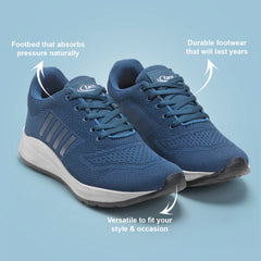 PowerRun Running Shoes (Blue)