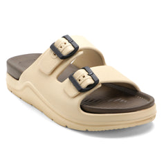 SandBuckle Beige Comfort Slides