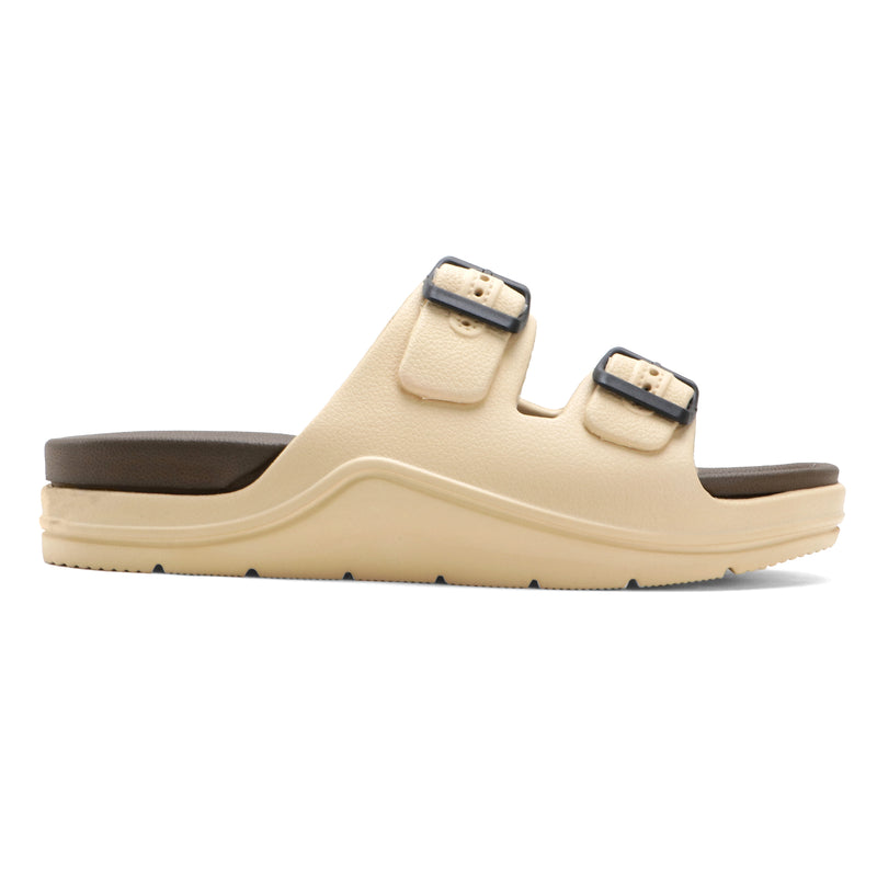 SandBuckle Beige Comfort Slides