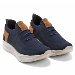 UrbanFlex Slip-On Sneakers (Navy Blue)