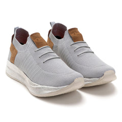 UrbanFlex Slip-On Sneakers (Grey)