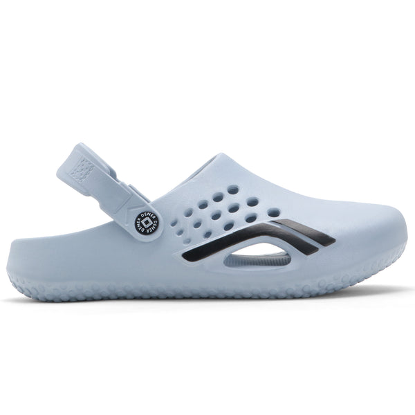 AquaCloud Sky Blue Clogs