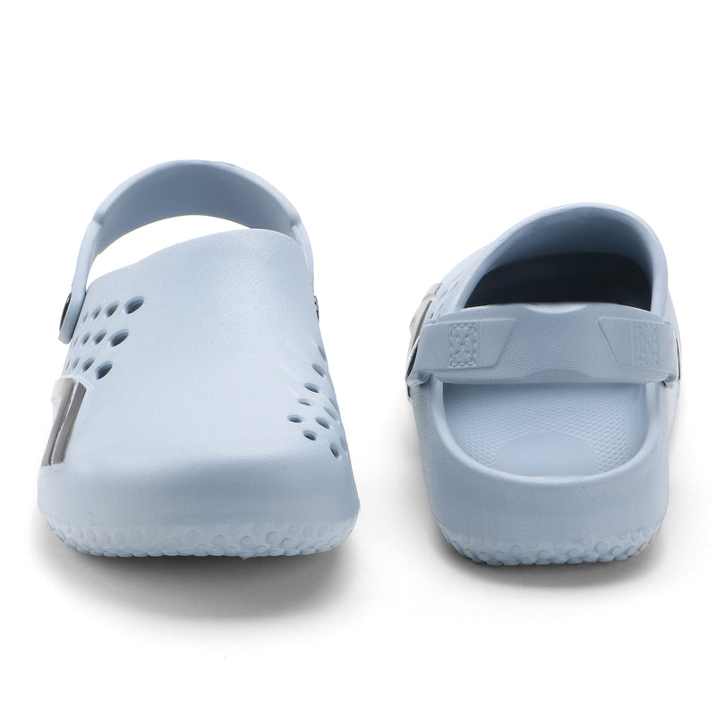AquaCloud Sky Blue Clogs