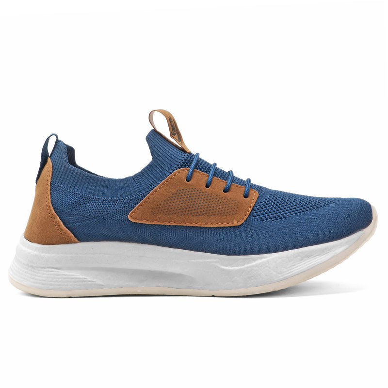 AeroKnit Casual Sneakers (Steel Blue)