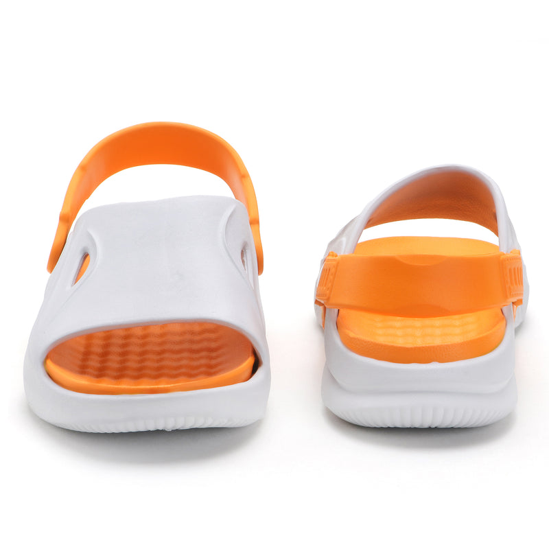 OrangePop White Comfort Clogs