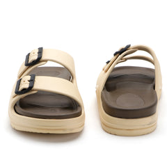 SandBuckle Beige Comfort Slides
