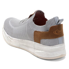 UrbanFlex Slip-On Sneakers (Grey)