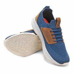 AeroKnit Casual Sneakers (Steel Blue)