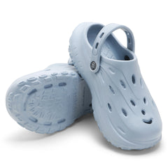 CloudGrip Sky Blue Clogs