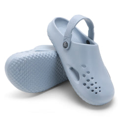 AquaCloud Sky Blue Clogs