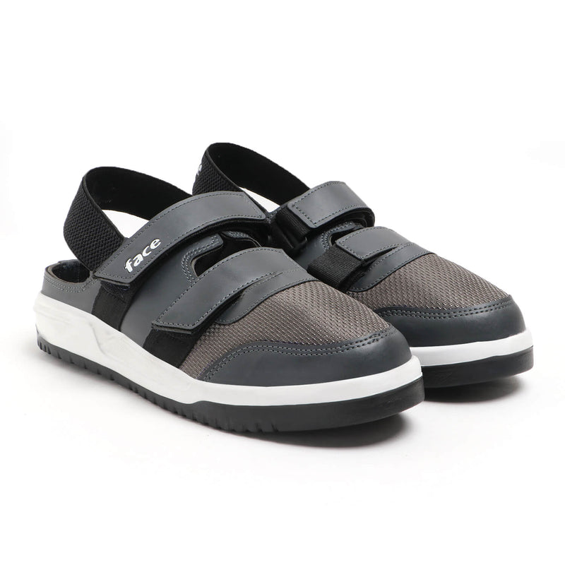 Urban 07 Dark Grey Summer Clogs Shoes
