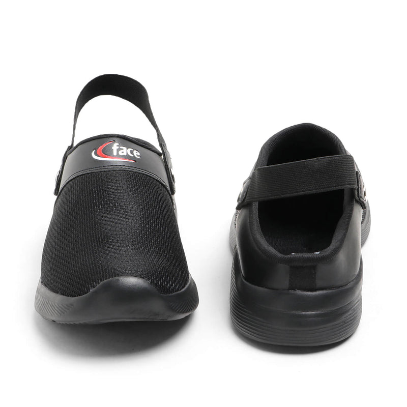 VISTARA 07 BLACK STYLISH SUMMER CLOGS