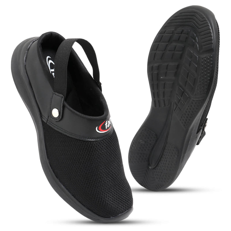 VISTARA 07 BLACK STYLISH SUMMER CLOGS