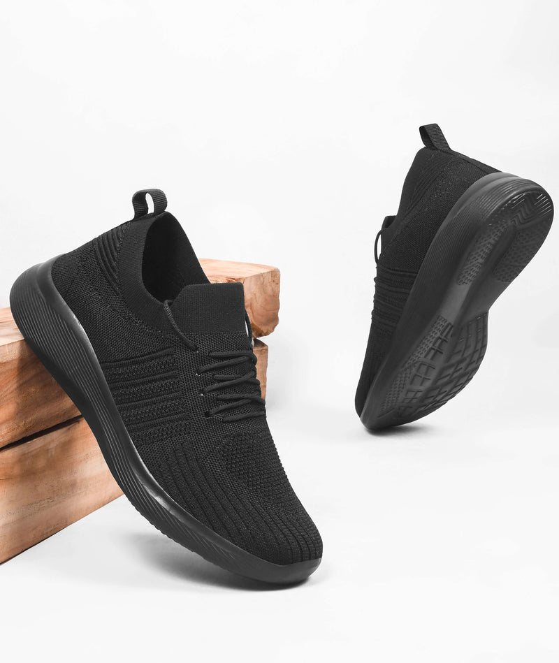 Face RIDER 09 BLACK AIRLITE Slip-On Shoes for Men